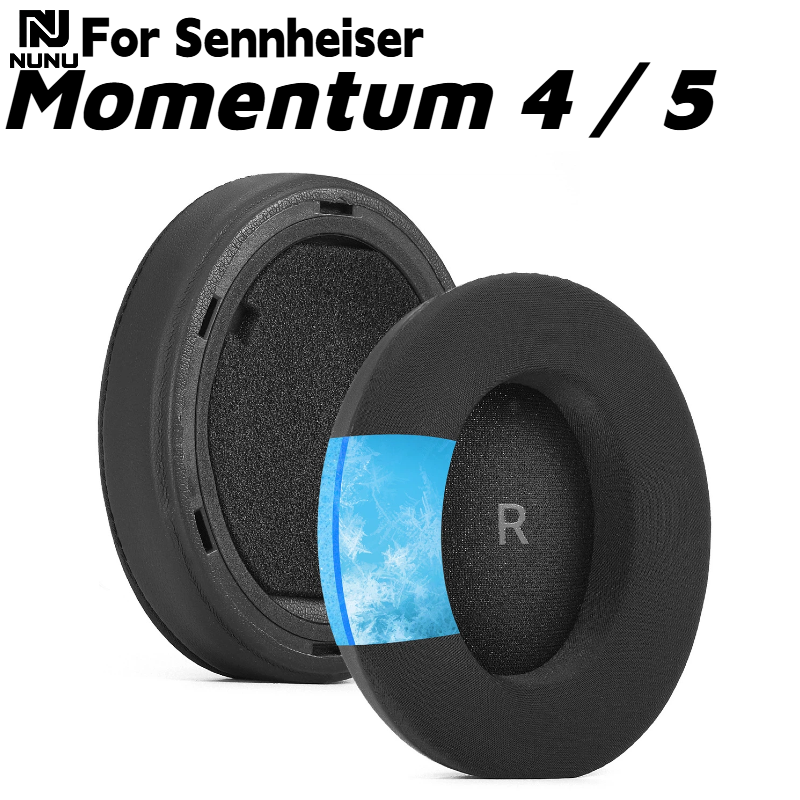 Sennheiser Headphone Momentum 4 - Coussinets d'oreille de remplacement confortables en