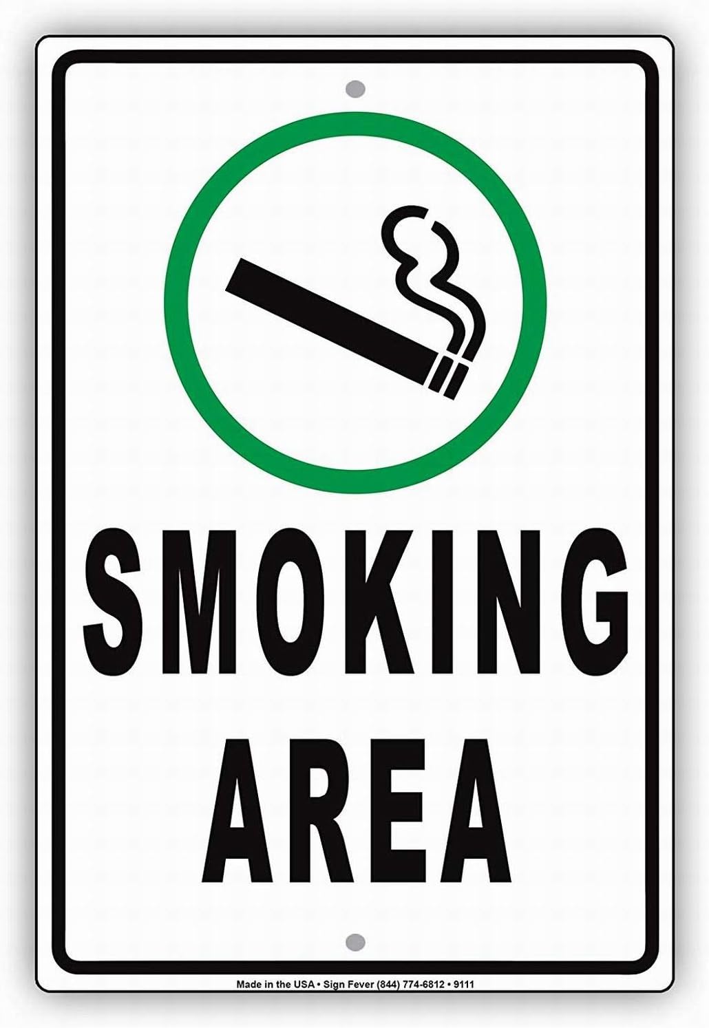 Panneau de sécurité 12x16 fuma - Vaping Store avis et prix