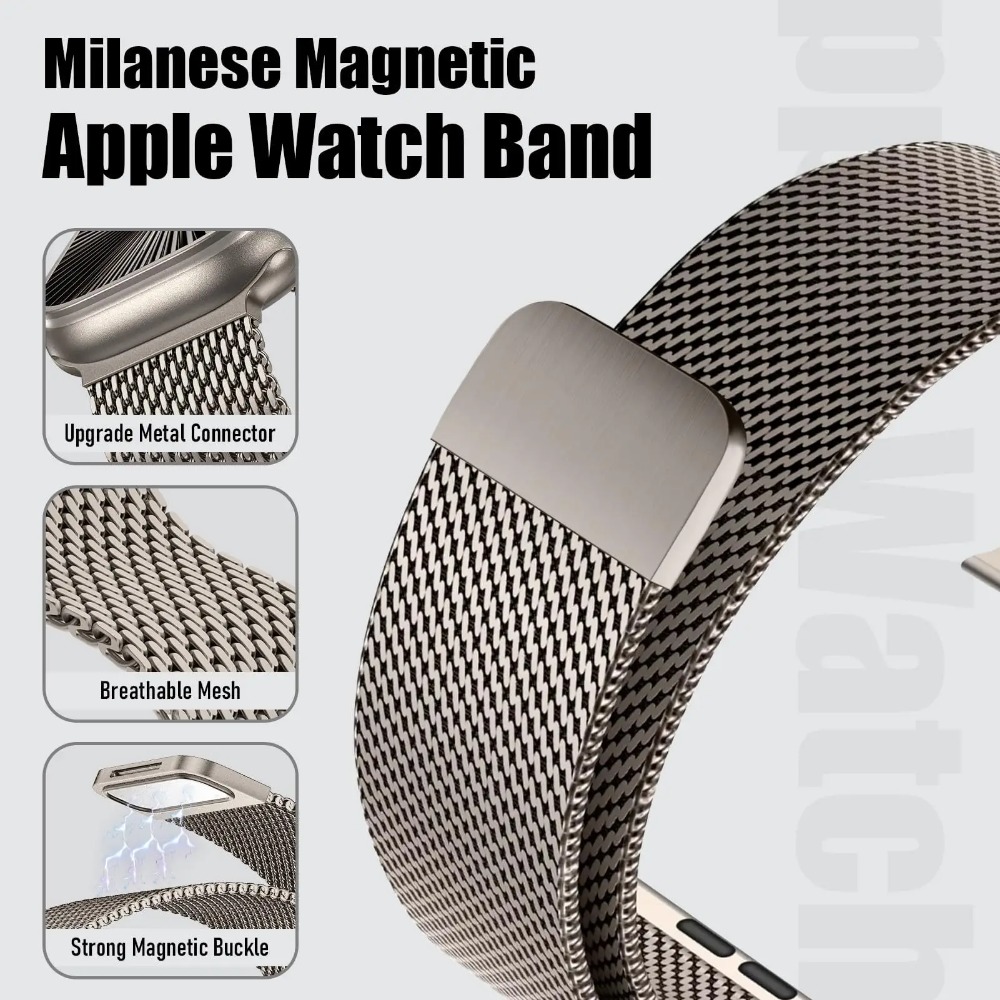 Bracelet en maille d'acier mil - Mesh Coil Strip avis et prix