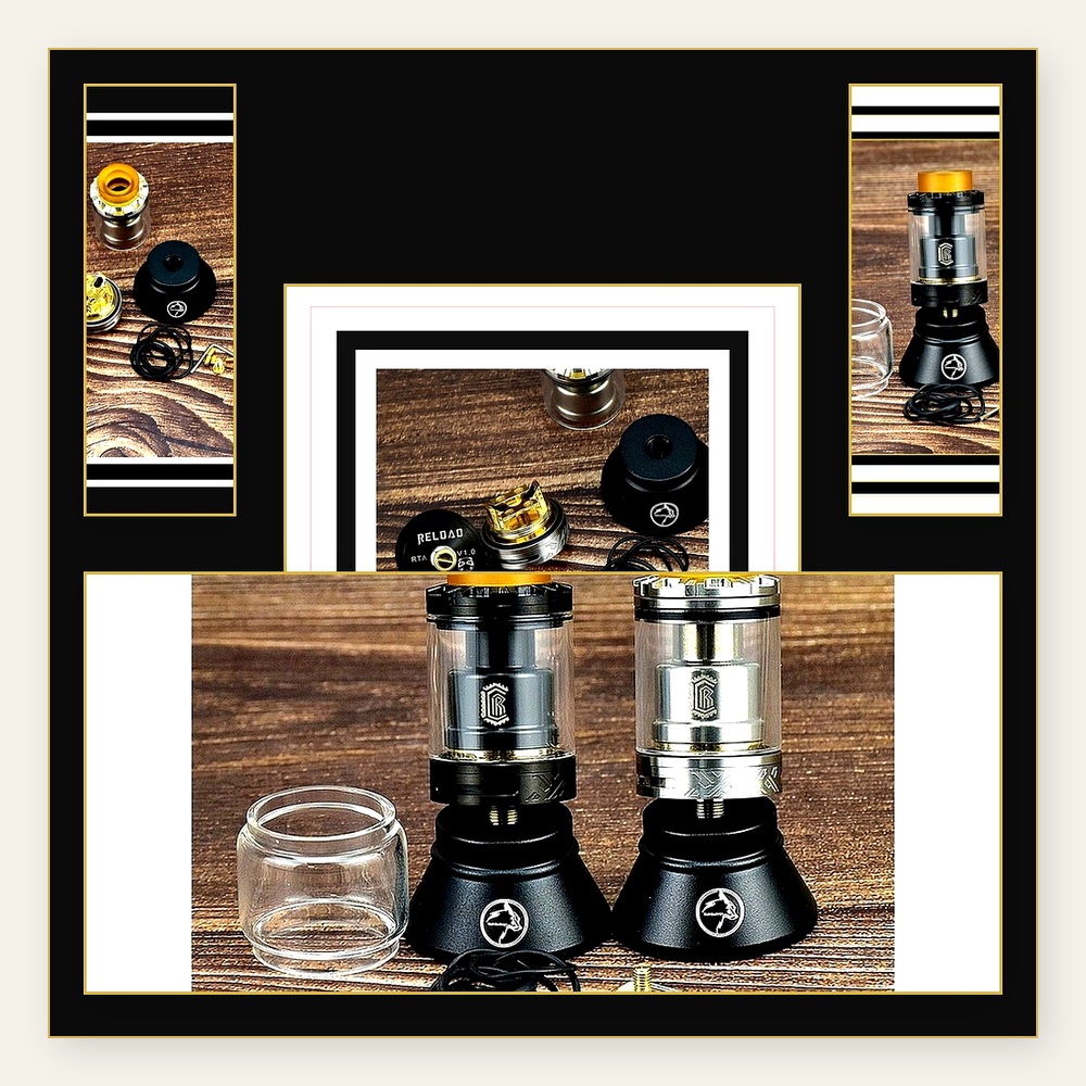 ReLoad RTA 24mm 3.5ml Atomiseu - Accessories For Vaping avis et prix
