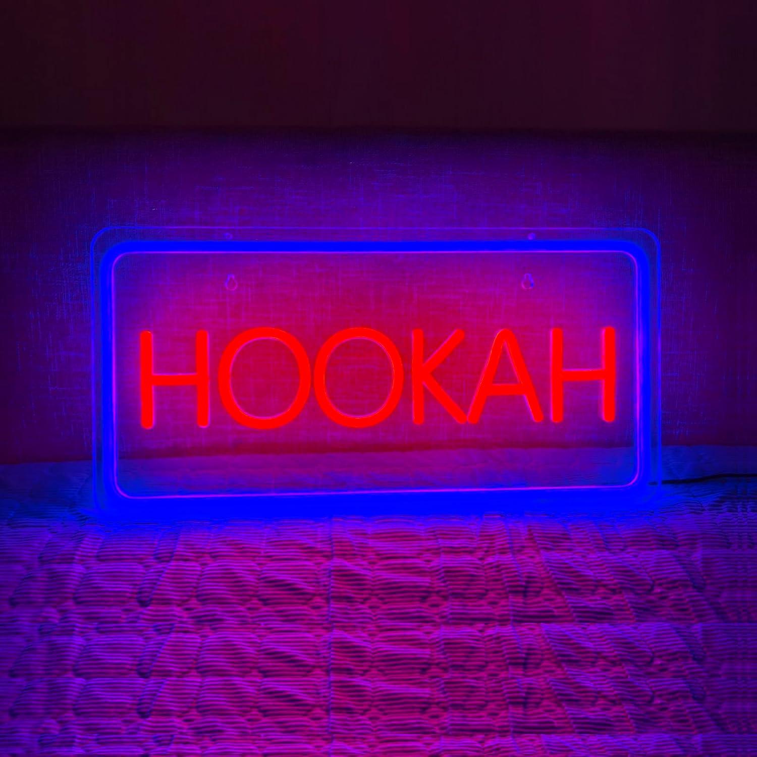 Enseigne néon HOOKAH, lumières - Vaping Store avis et prix