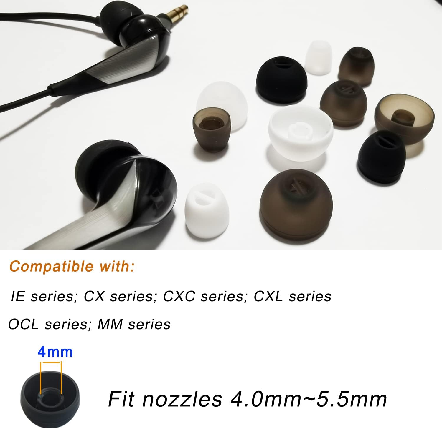 Embouts d'oreille en Silicone  - Sennheiser Headphone Momentum 4 avis et prix